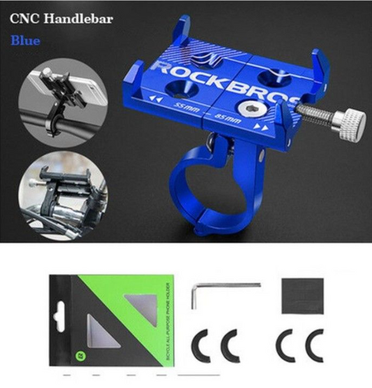 RockBros phone holder cycling phone holder bicycle phone holder Escooter phone holder bicycle accessories cycling Accessories Aluminum Alloy