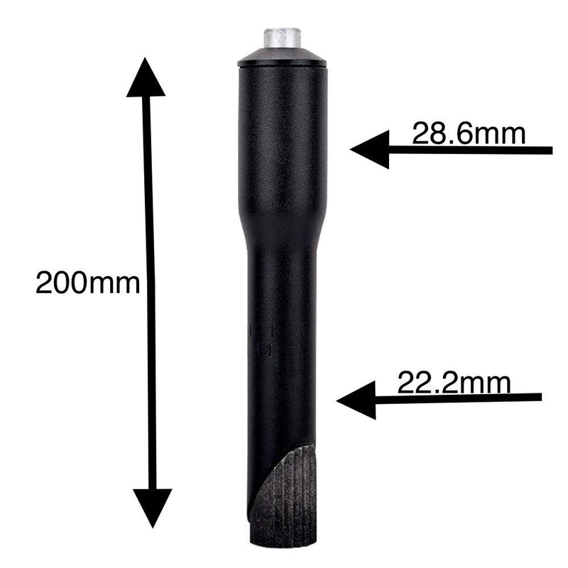 22.2mm Bicycle Stem Riser Adapter Durable Road Folding Bikes Cycling Parts Bicycle Fork Stem Bike  Extension Stem Threadless Stem Bike Stem Extender