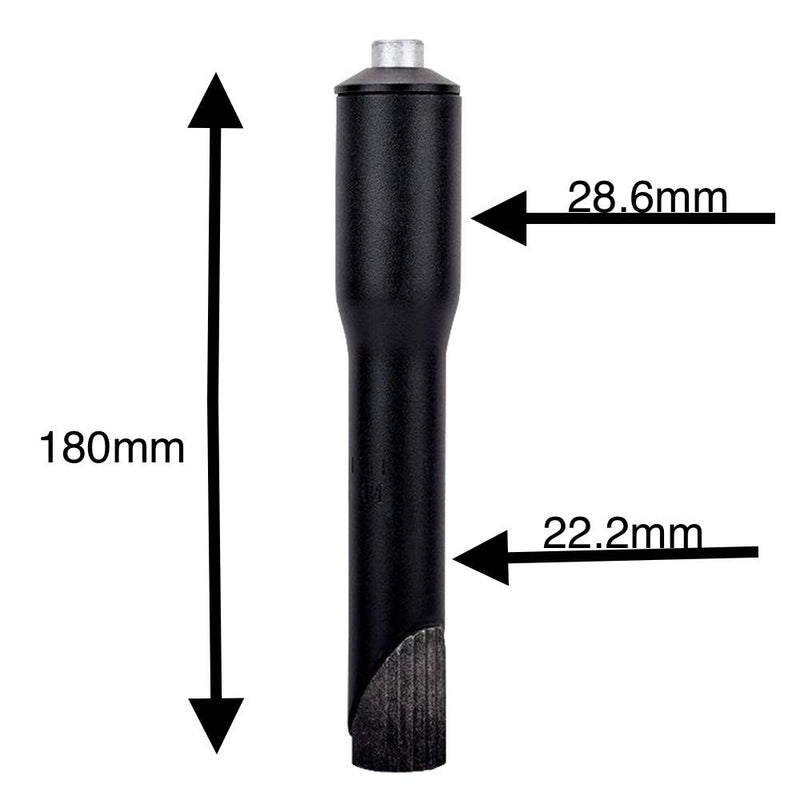 22.2mm Bicycle Stem Riser Adapter Durable Road Folding Bikes Cycling Parts Bicycle Fork Stem Bike  Extension Stem Threadless Stem Bike Stem Extender