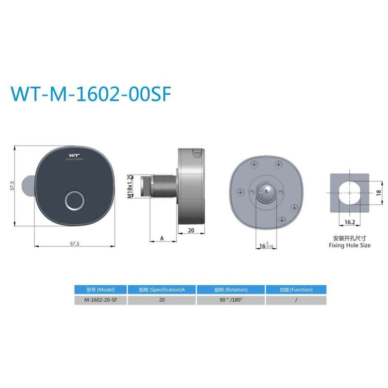 WT Mini Digital Lock | Letterbox Drawer Cabinet Number Locks | Letter Boxes Lock | Mailbox Lock