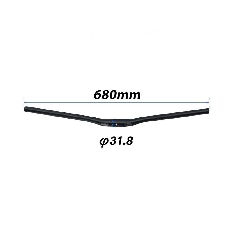 UNO Bicycle Handlebar MTB Bike Handlebar 31.8 680/720 Alu Handlebar For Bicycle Rise Flat Handle bar Bycicle Parts