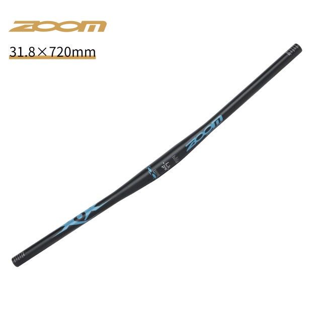 ZOOM Mountain Bicycle Handlebars 31.8MM Bicycle Riser Bar 720mm Aluminum Alloy MTB Bike Swallow/Straight Handlebar Cycling Parts