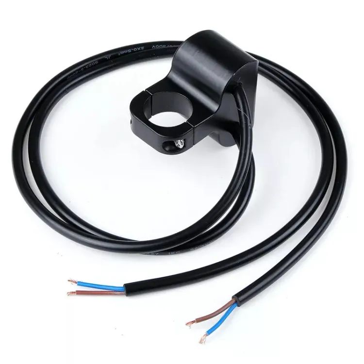 22mm 12V Motorcycle Handlebar Control 2 Point Metal Body Dual Button On Off Switch Headlight Flasher Dual Switch 2 Choic