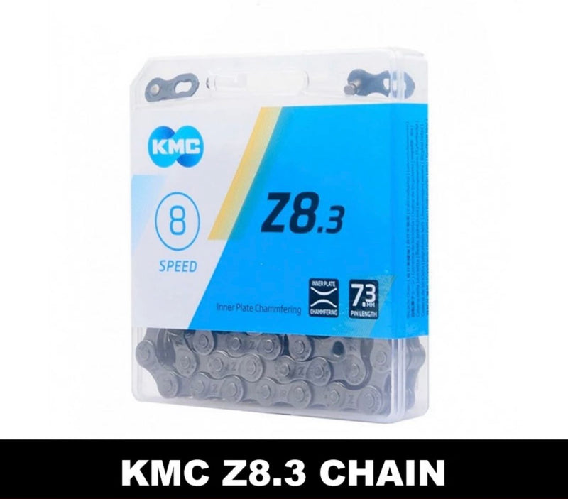 KMC Z8.3 Chain | Quality Strong Bike 6 / 7 / 8 Speed Bicycle Chain