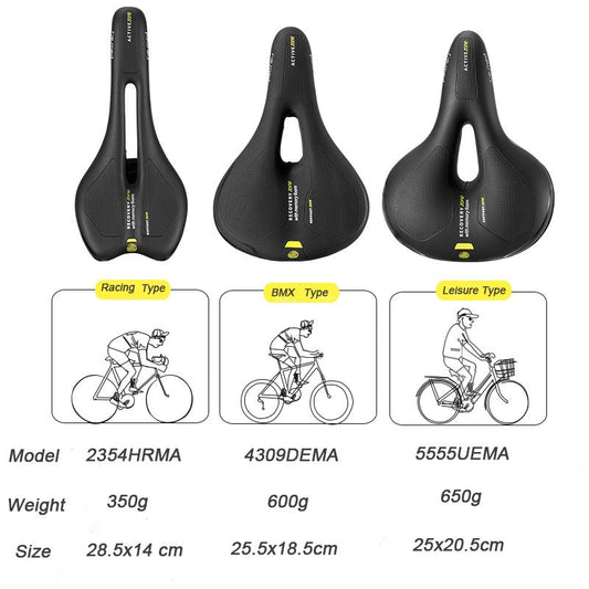 (Have Logo) SELLE ROYAL Hollow Memory Sponge Cushion Saddle