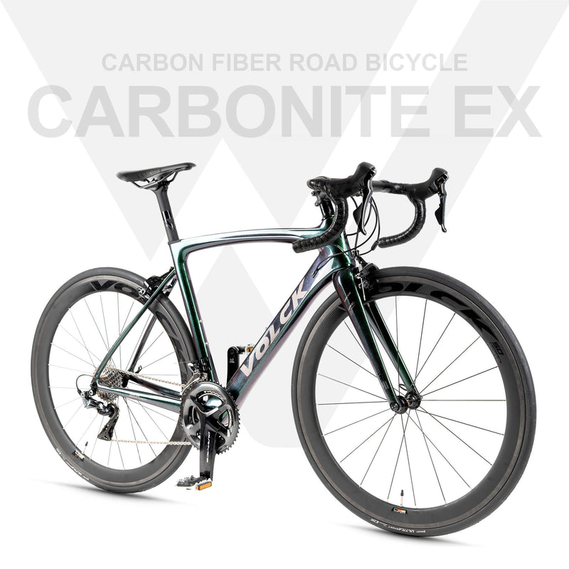 VOLCK Carbonite EX Full Carbon Fiber Road Bike | Shimano Dura-Ace R9100
