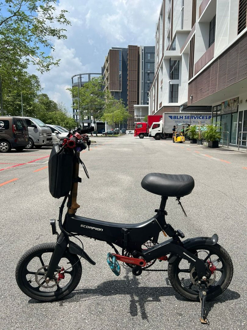 UPGRADED ZOOM HYDRAULIC BRAKES + Used Scorpion Ebike 36V 5.2Ah