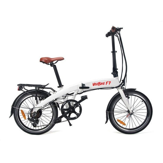VeeBike F7 Electric Bike | Shimano Tourney 7 Speed | LTA Approved | EN15194 | Safety Mark