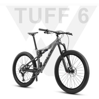 VOLCK Tuff 6 Carbon Fiber Full Suspension All Mountain Bike | Shimano Deore M6100