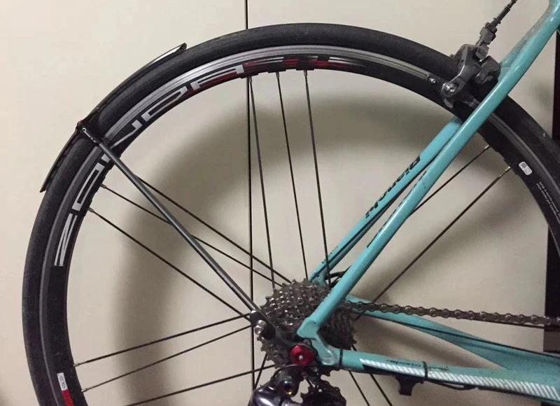 Original Taiwan Qbicle Carbon 20inch 406 451 Bicycle Tangent Fender For City MTB Road Bike Folding Bike Tangent Fender