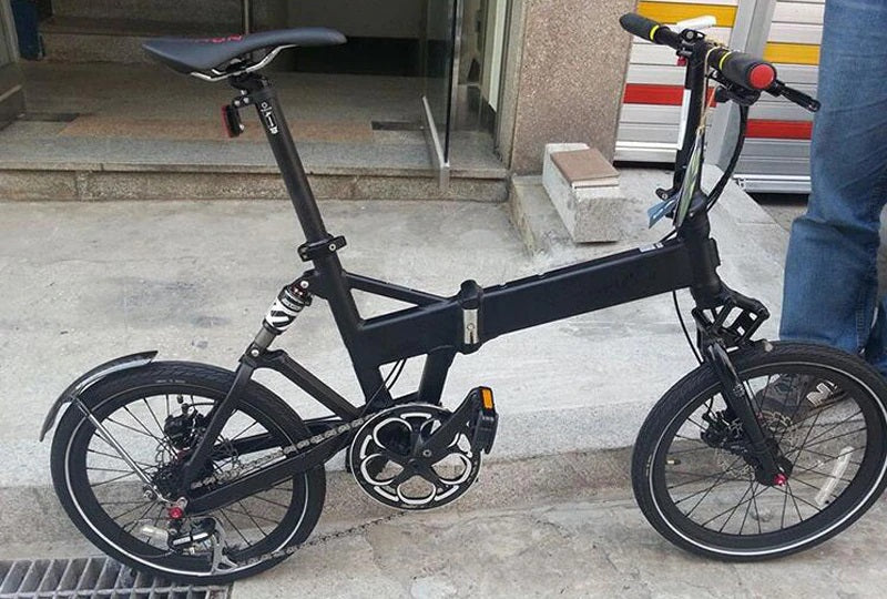 Original Taiwan Qbicle Carbon 20inch 406 451 Bicycle Tangent Fender For City MTB Road Bike Folding Bike Tangent Fender