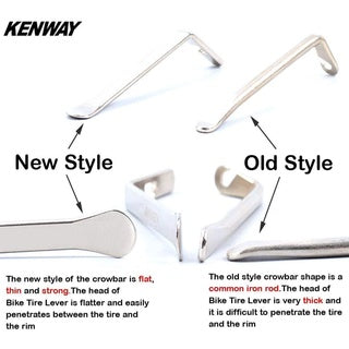 Kenway 3 pcs Tyre Lever, Bike Tyre levers Tyre Spoon Iron Changing Tool