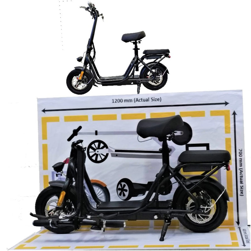 MaximalSG PMD-F-08 UL2272 Certified 12" Electric Scooter LTA Compliant/FIIDO/DYU/TEMPO