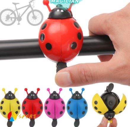 MAGIC Cute Lovely Ladybug Cycling Accessories Bike Alarm Ring Bicycle Bell Horn