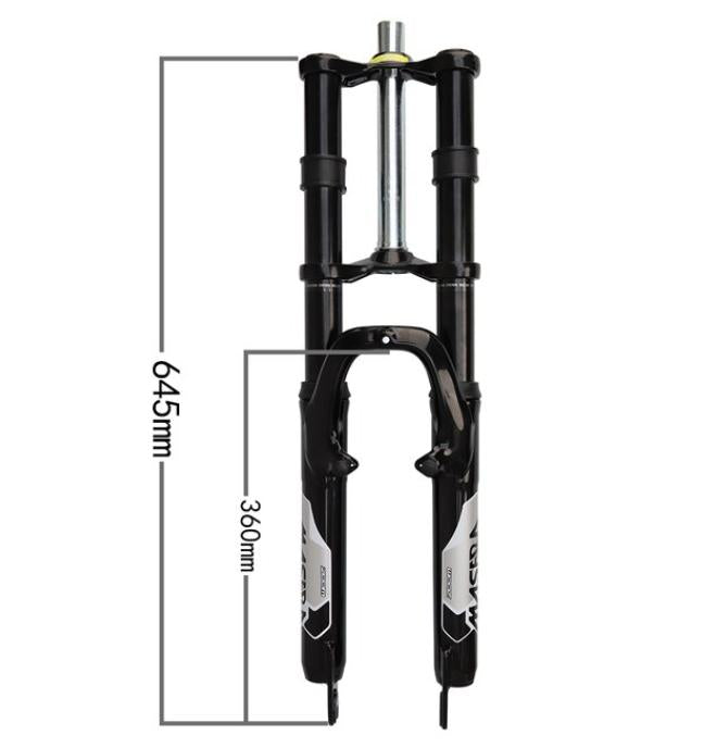 ZOOM Dual Crown Suspension Fork Downhill Suspension Fork