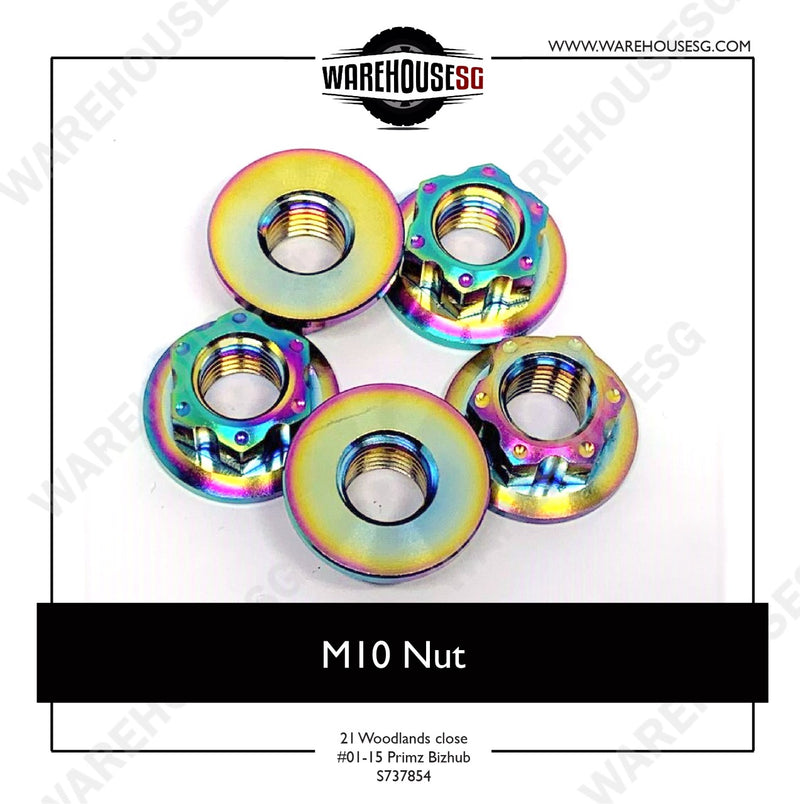 Titanium Nut - M10