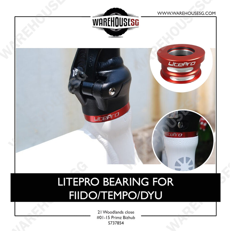 Litepro Folding Bike Bearing Headset 44mm