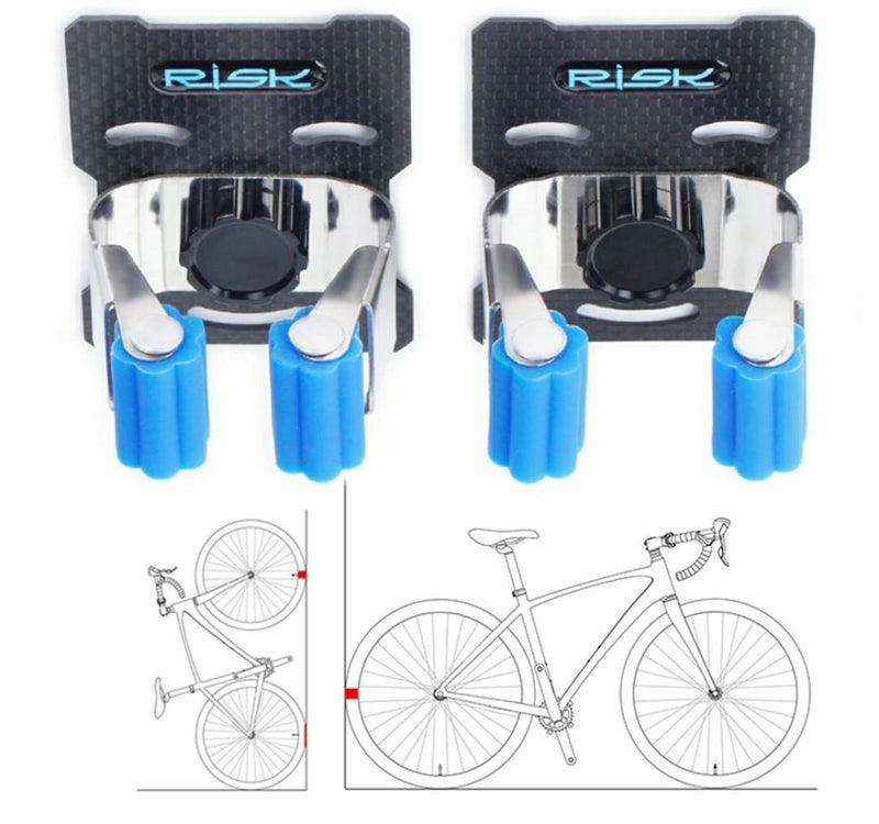 RISK Bicycle Wall Mount Hook Indoor Hanger Rack