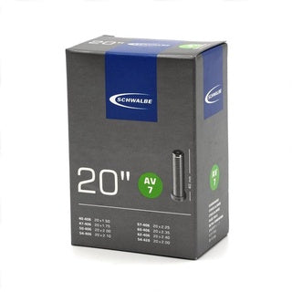 SCHWALBE INNER TUBES 20 INCH ( AV7 , SV7A )