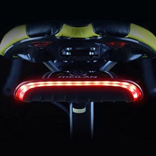 MEILAN Cute Eye Smart Bike Tail Light Turn Signals Automatic Brake Light Ground Warning Line Bluetooth BLE4.0 Wireles