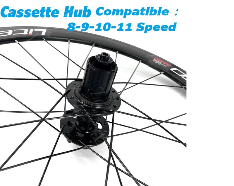 Litepro S42 406 451 Folding Bike Disc Brake Wheel Set Double Wall Rims