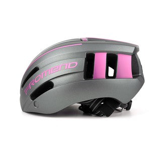 PROMEND Lightweight Bicycle Helmet Rechargeable LED light / Tail light Removable Cycling Goggle