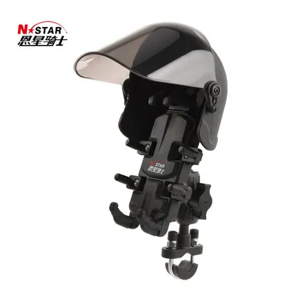 NStar Motorcycle Phone Holder Aluminium Alloy 8 Grips Bike MTB Bicycle Phone Holder E-Bike Road Bike Handlebar Phone Holder