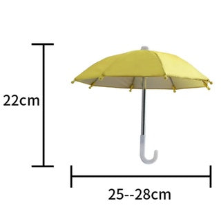 Small umbrella for phone Bicycle Phone Holder Mini Sunshade Umbrella