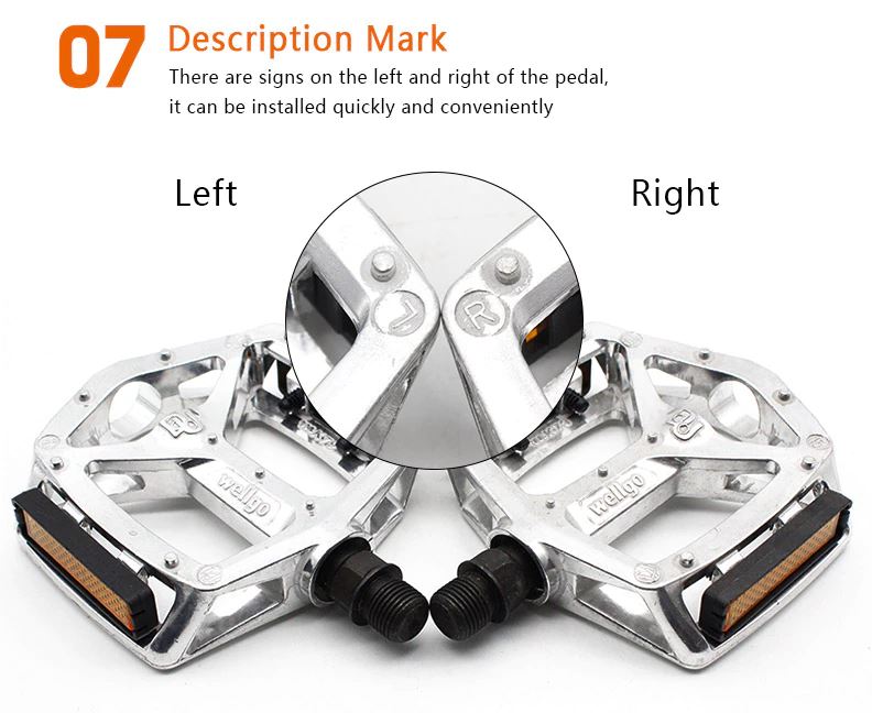 WELLGO B249 ALLOY SEAL-BEARING PADDLE