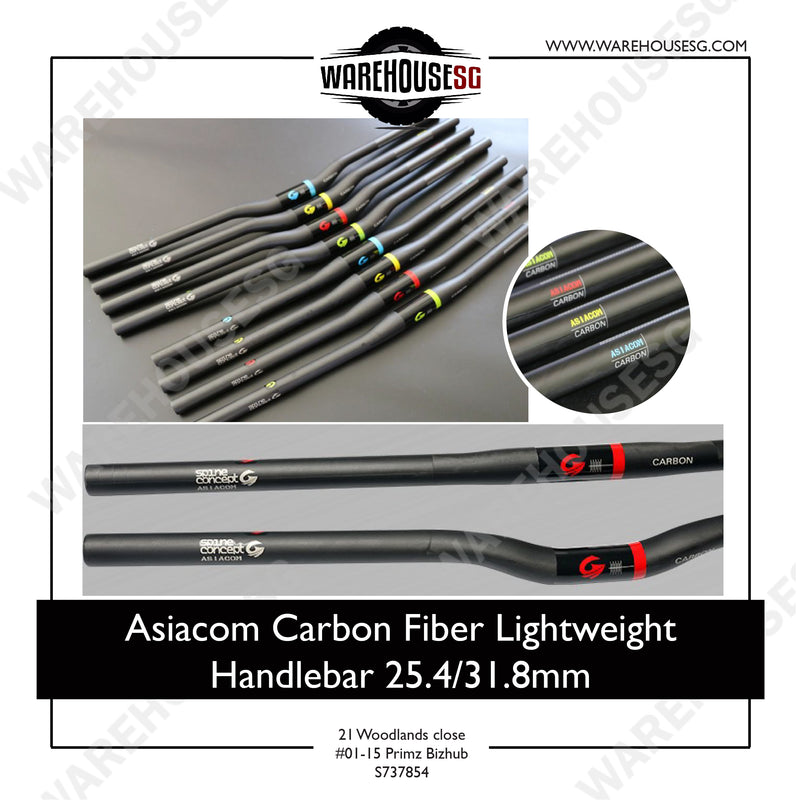 Asiacom Carbon Fiber Lightweight Handlebar