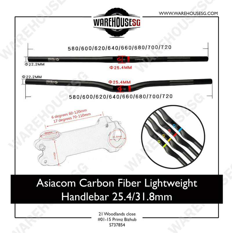 Asiacom carbon top handlebar