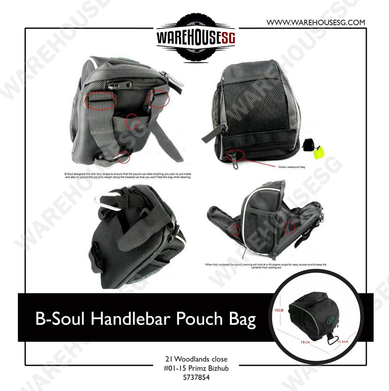 B-Soul Handlebar Pouch Bag