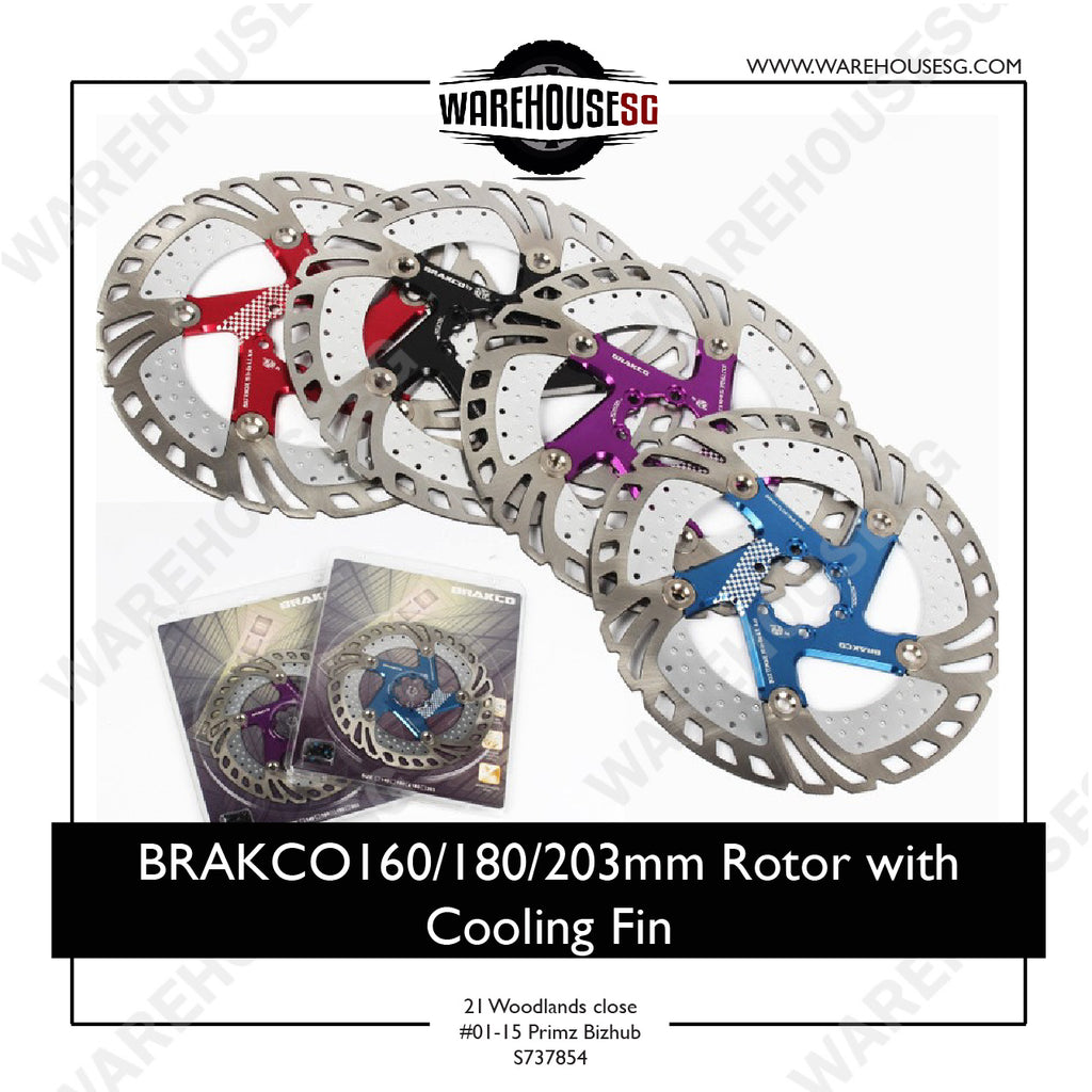 Brakco rotor top