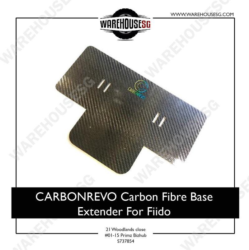 Carbonrevo Carbon Fibre Base Extender For Fiido