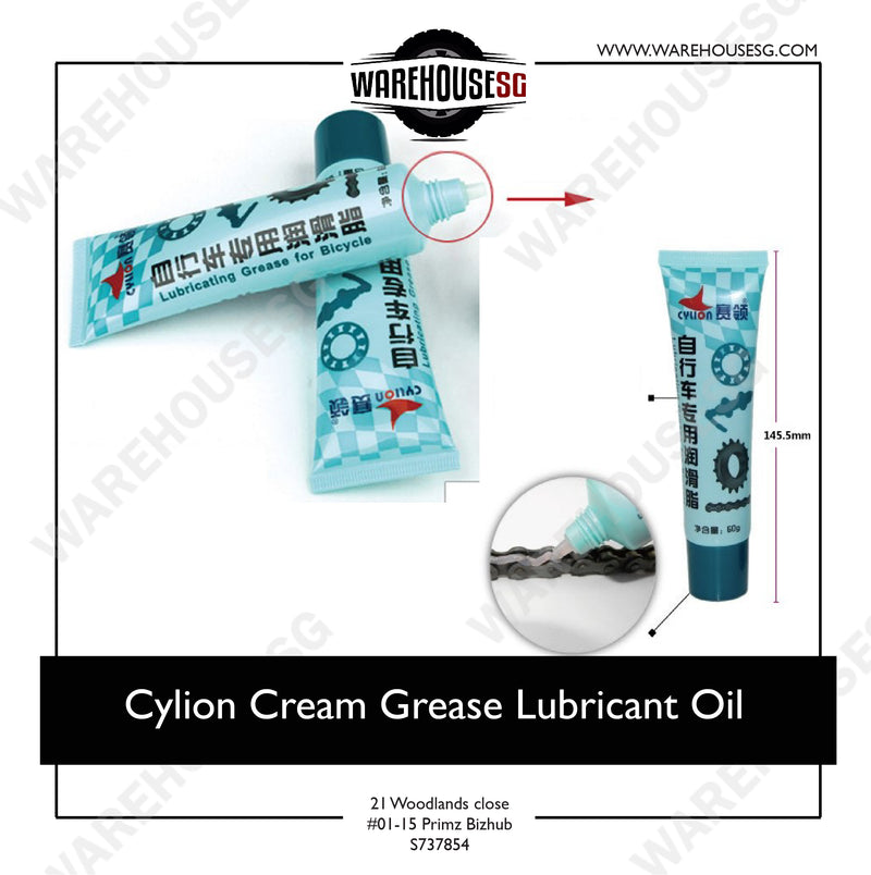 Cylion Cream/Grease lubricant / lubricating bicycle repair/ maintenance oil
