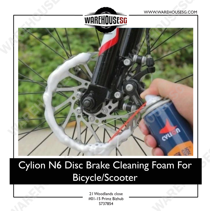 Cylion N6 Disc Brake Cleaning Foam For Bicycle/Scooter