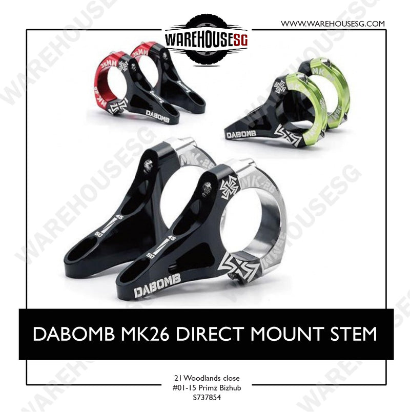 DABOMB MK26 DIRECT MOUNT STEM