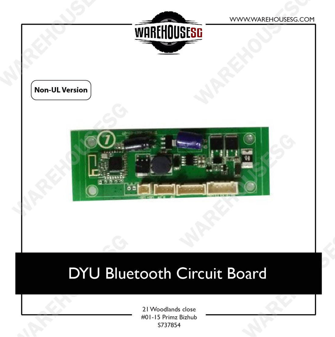DYU Bluetooth Circuit Board – WAREHOUSESG