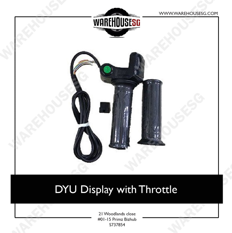DYU Display with Throttle