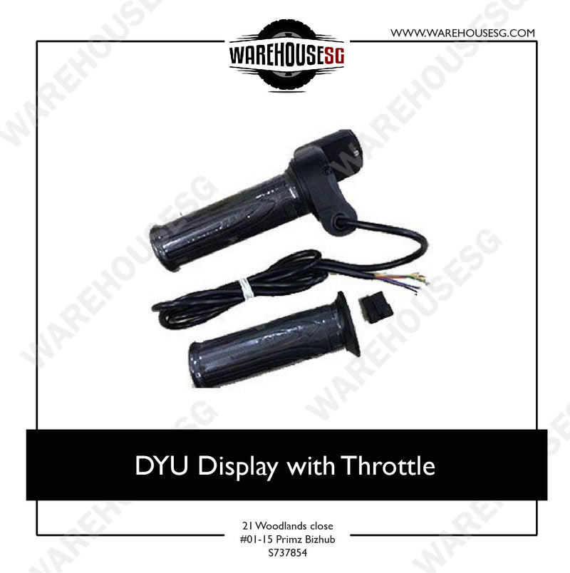 DYU Display with Throttle