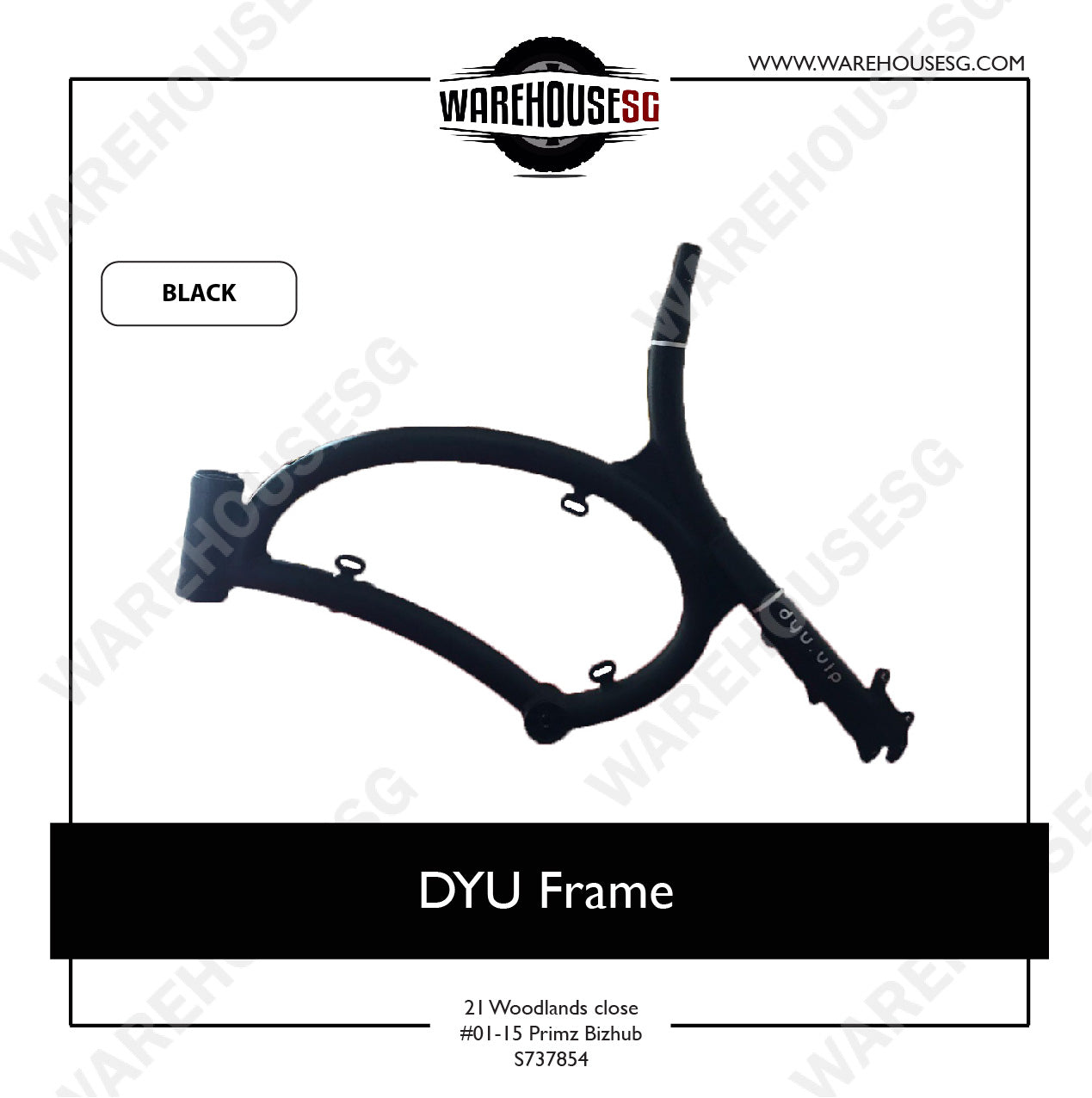 DYU Frame (Black)