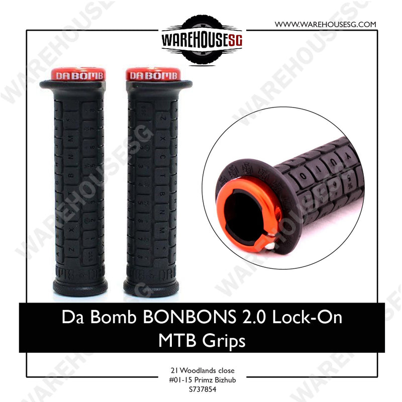 Da Bomb BonBons Lock-On Handlebar Grips