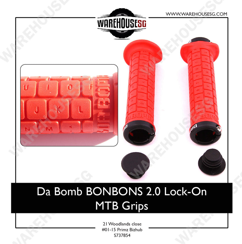 Da Bomb BonBons Lock-On Handlebar Grips