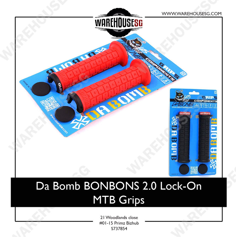 Da Bomb BonBons Lock-On Handlebar Grips