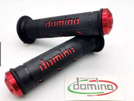 Handle Grip Domino Racing Universal Alloy Accessories Y15ZR LC135 Vario Nmax RSX150 RS150 R15 RFS150 VF3i NVX Y15 RSX MT