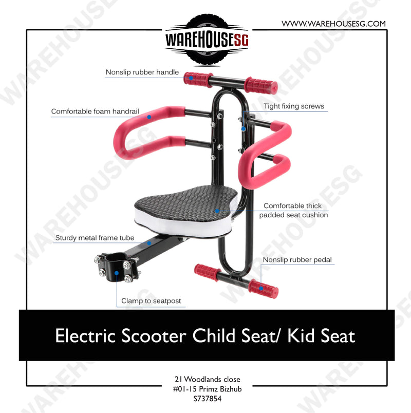 Electric Scooter Child Seat / Kid Seat