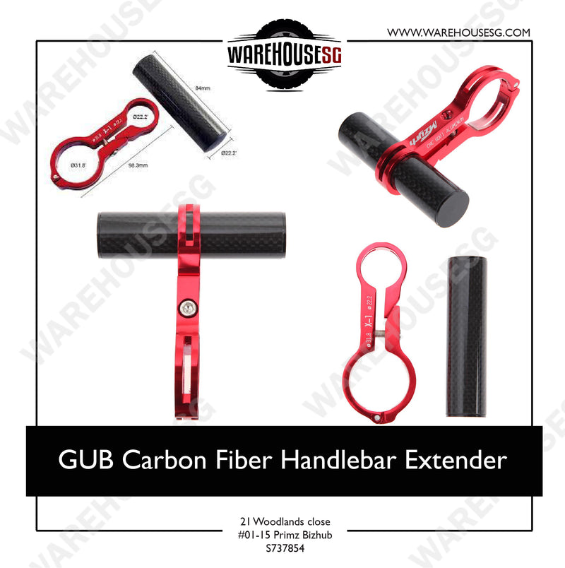 GUB Carbon Fiber Handlebar Extender/ Bicycle