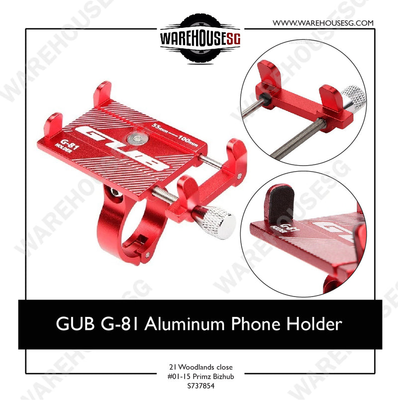 GUB G-81 Aluminum Phone Holder
