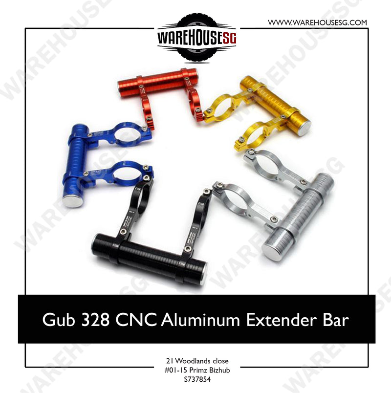 Gub 328 CNC Aluminum Extender Bar