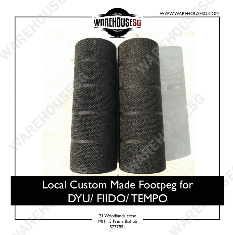 Local Custom Made Footpeg for DYU/ FIIDO/ TEMPO
